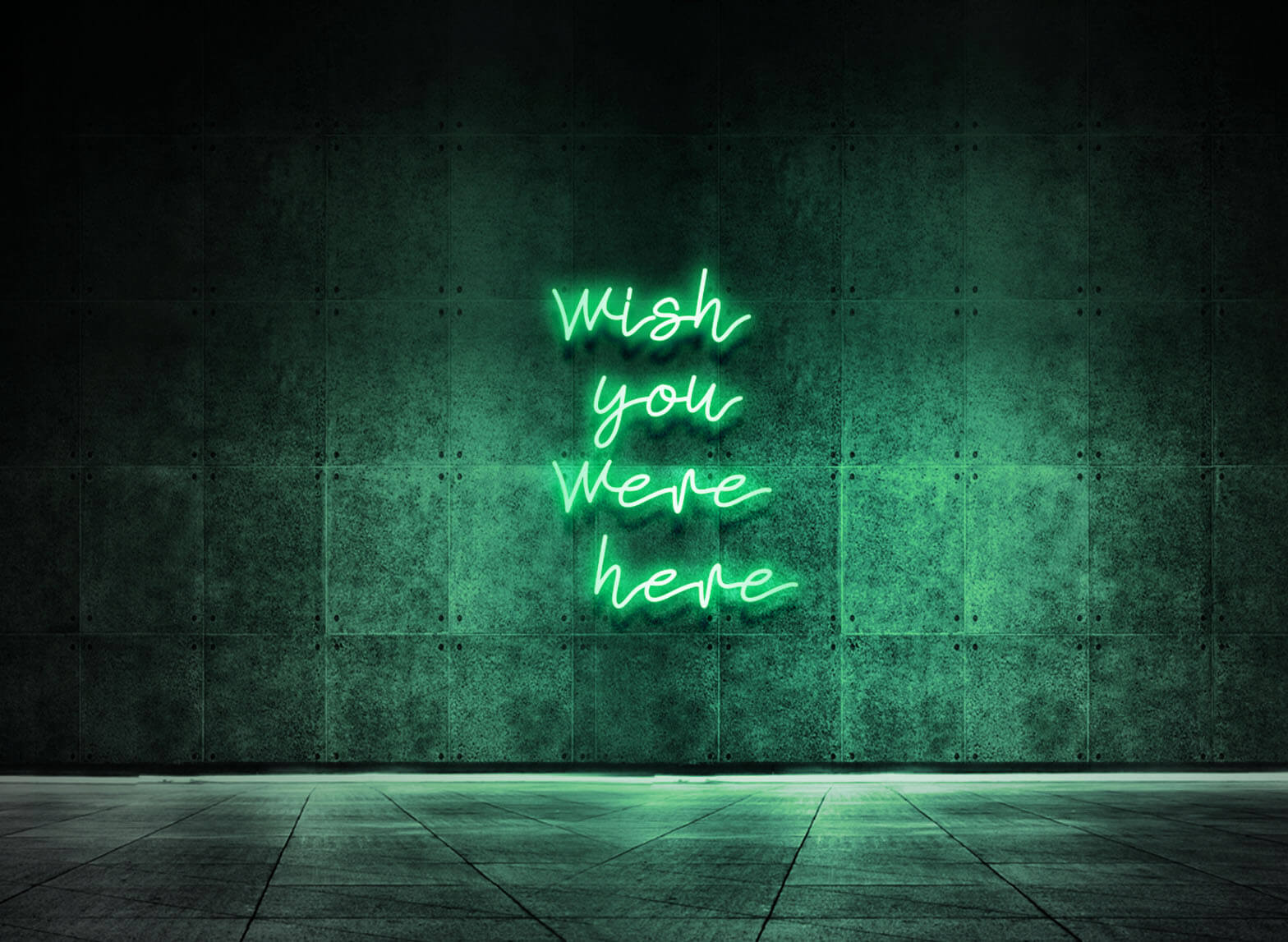 WISH YOU WERE HERE