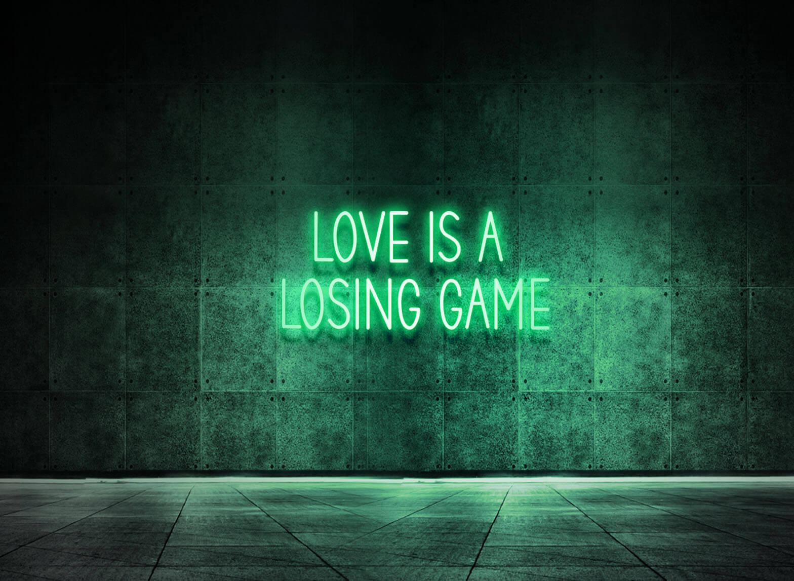 LOVE IS A LOSING GAME