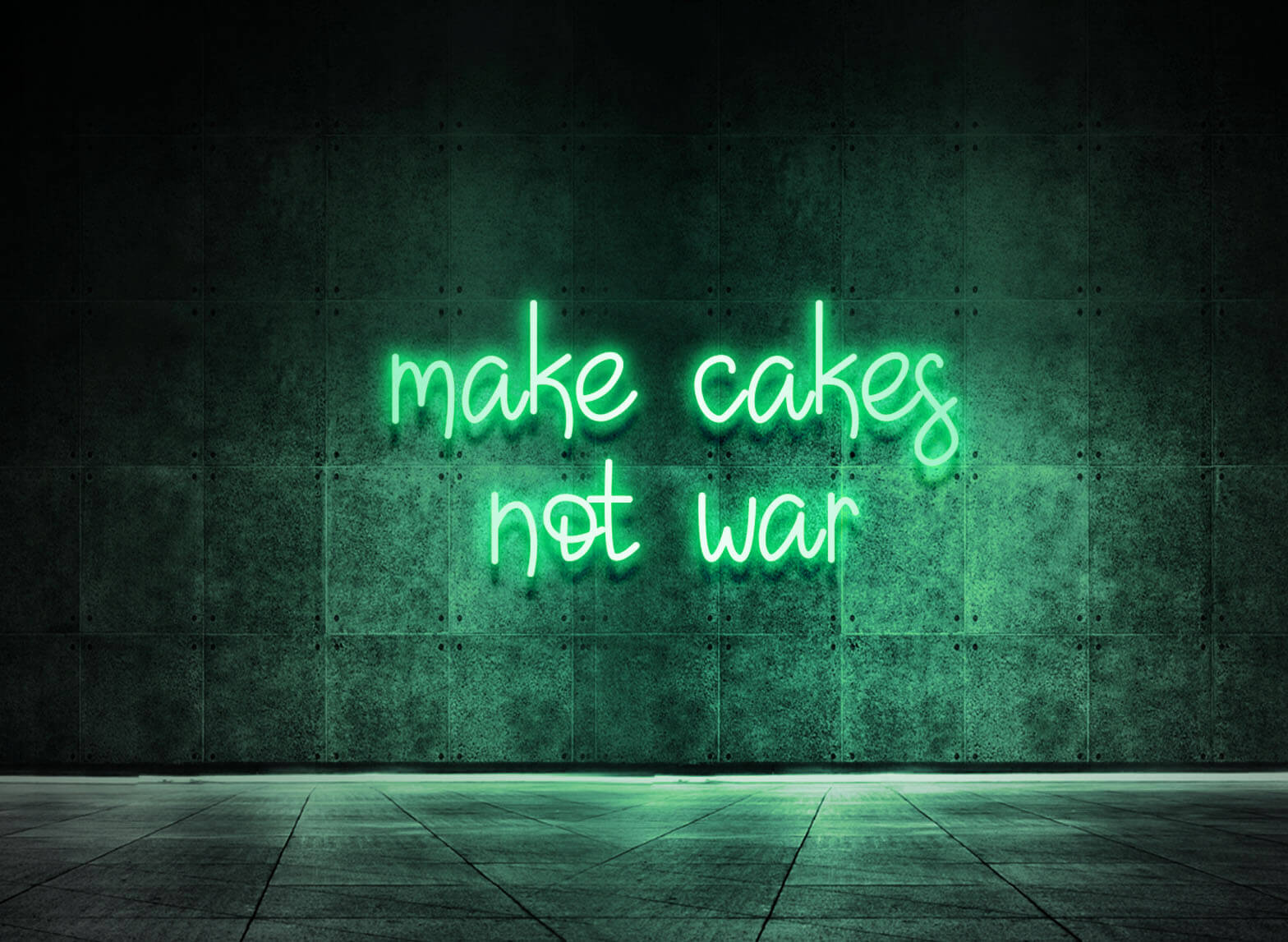 make cakes not war