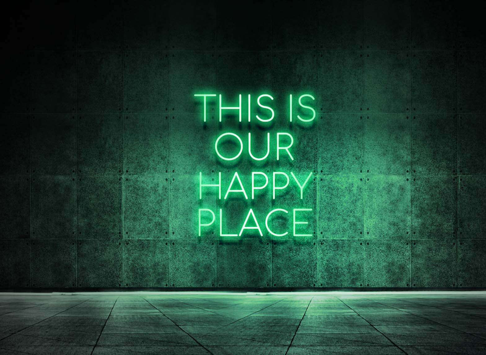 THIS IS OUR HAPPY PLACE