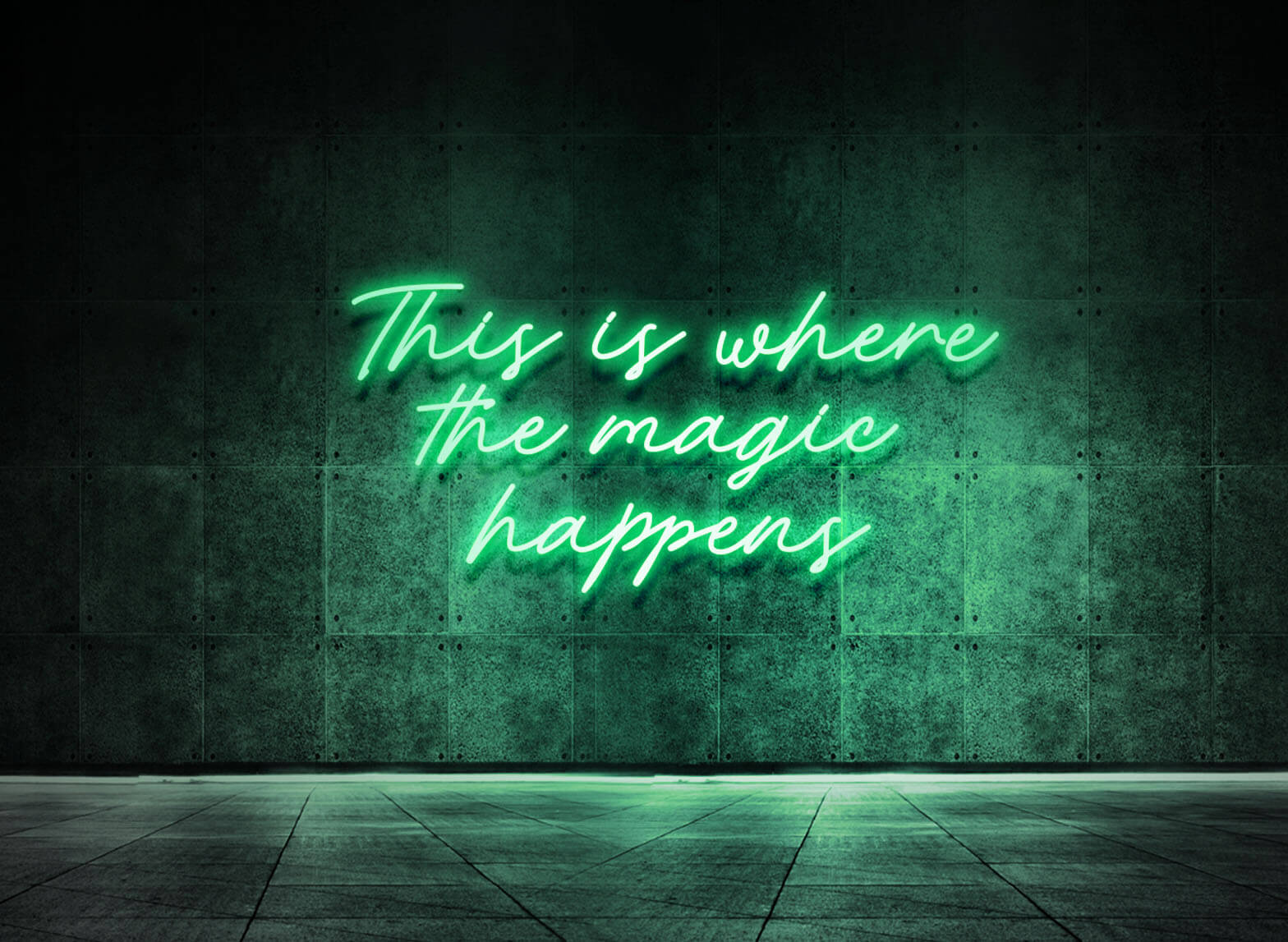 THIS IS WHERE THE MAGIC HAPPENS