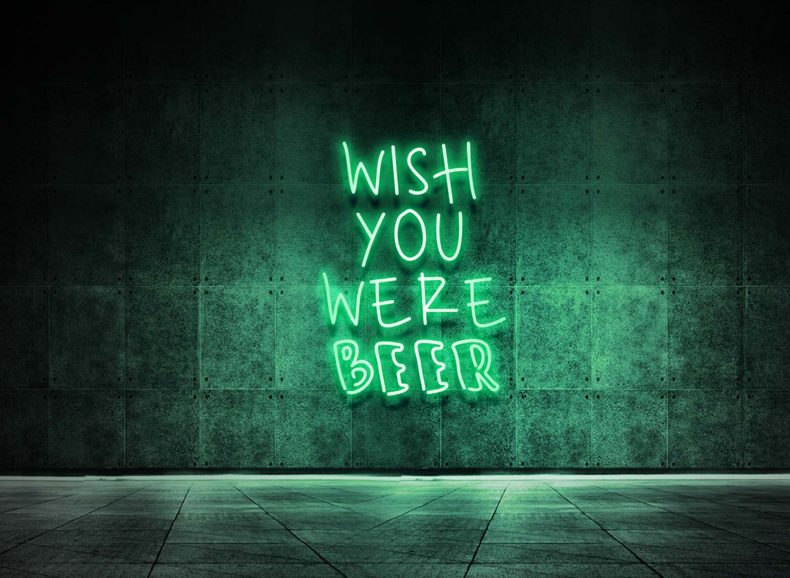 WISH YOU WERE BEER