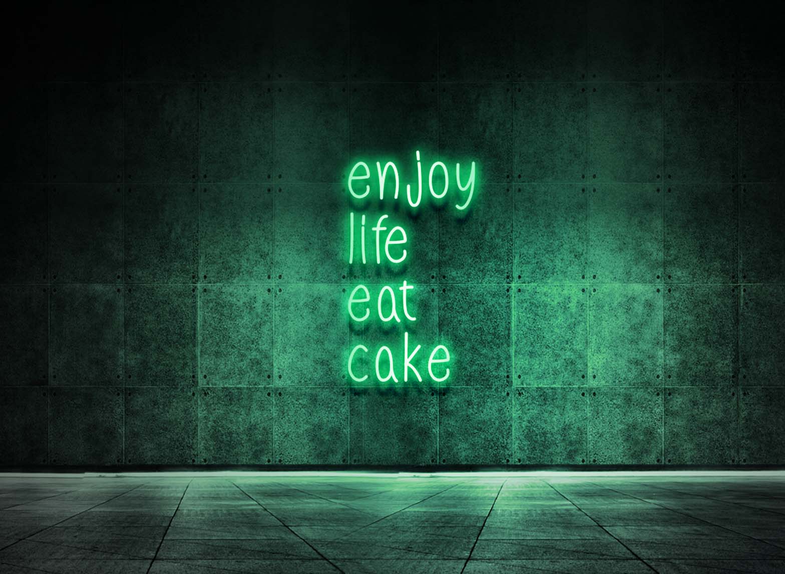 ENJOY LIFE EAT CAKE