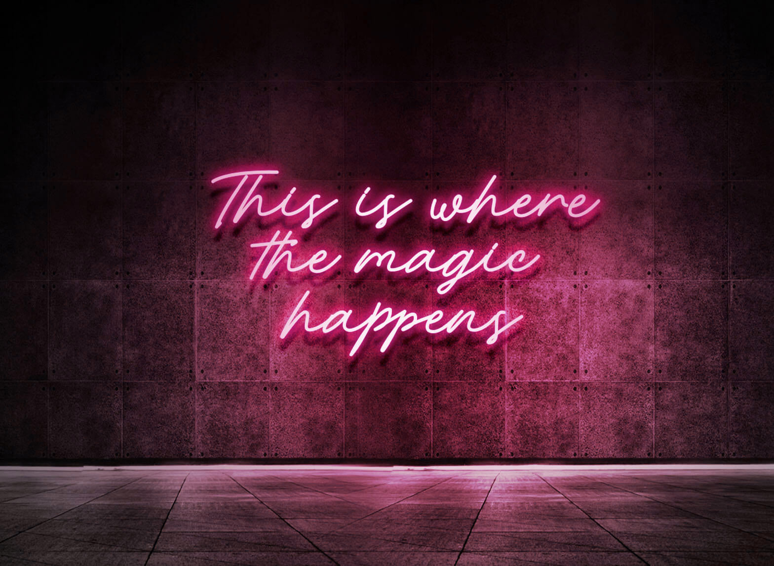 THIS IS WHERE THE MAGIC HAPPENS