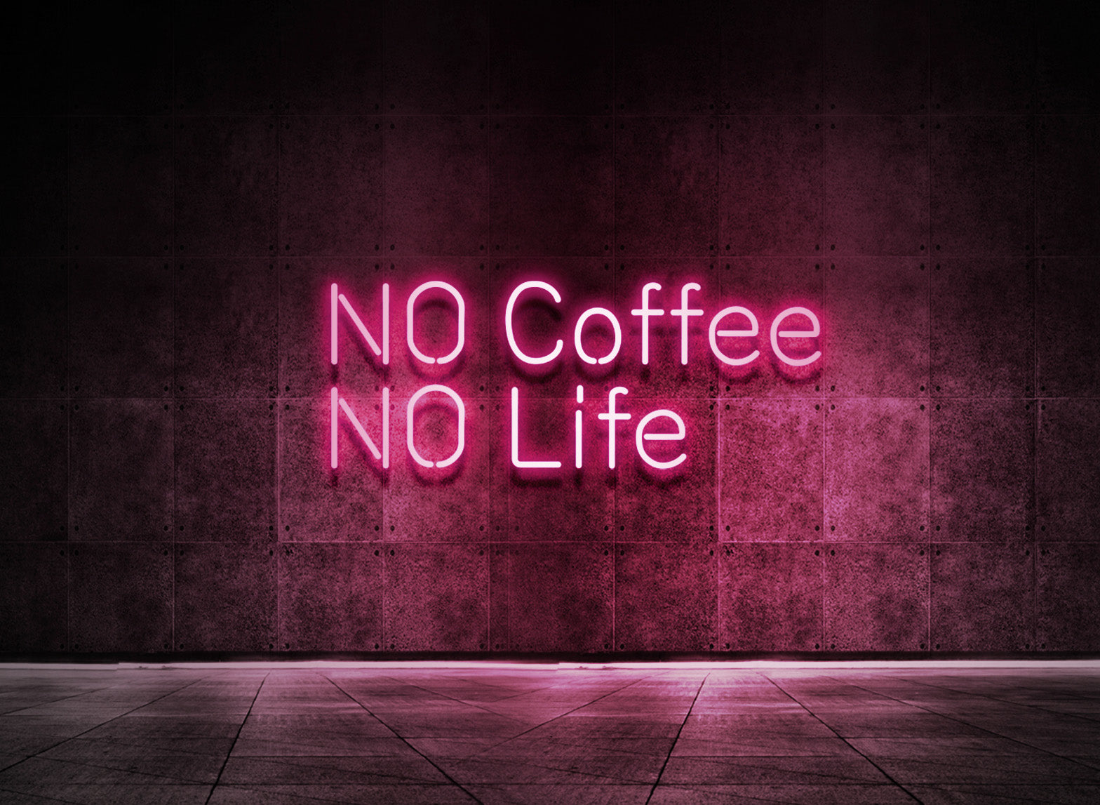 NO COFFEE NO LIFE