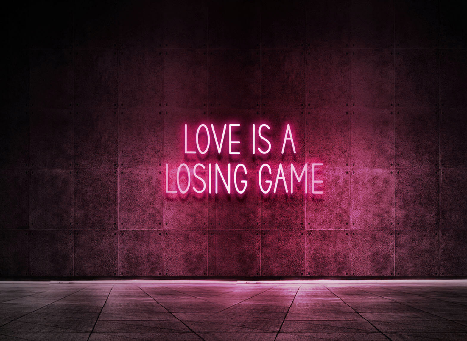 LOVE IS A LOSING GAME