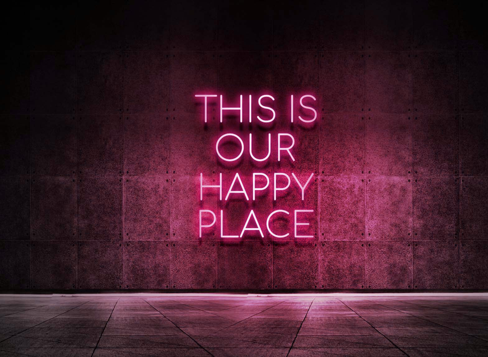 THIS IS OUR HAPPY PLACE
