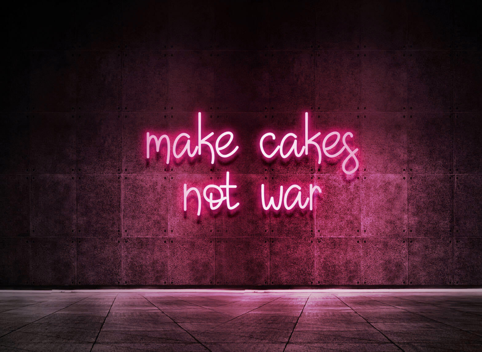 make cakes not war