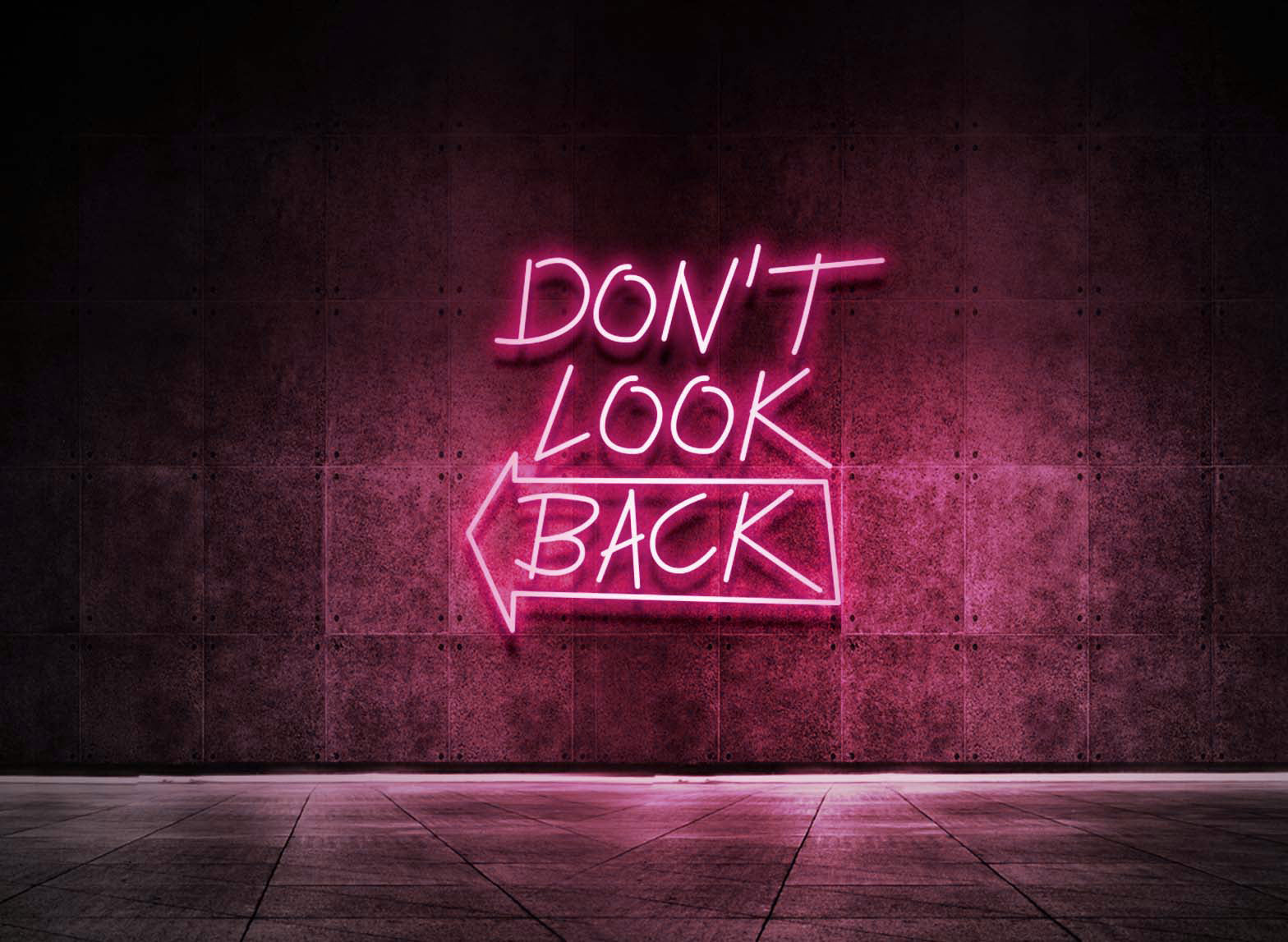 DON'T LOOK BACK