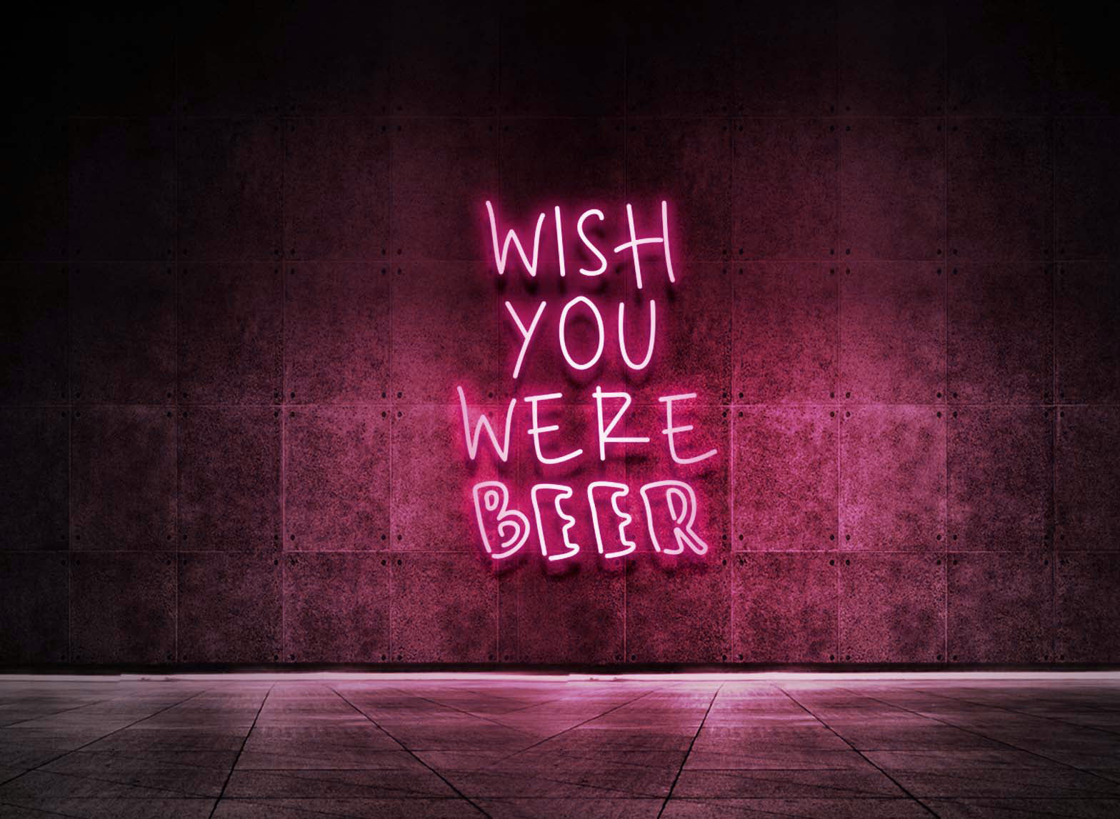 WISH YOU WERE BEER