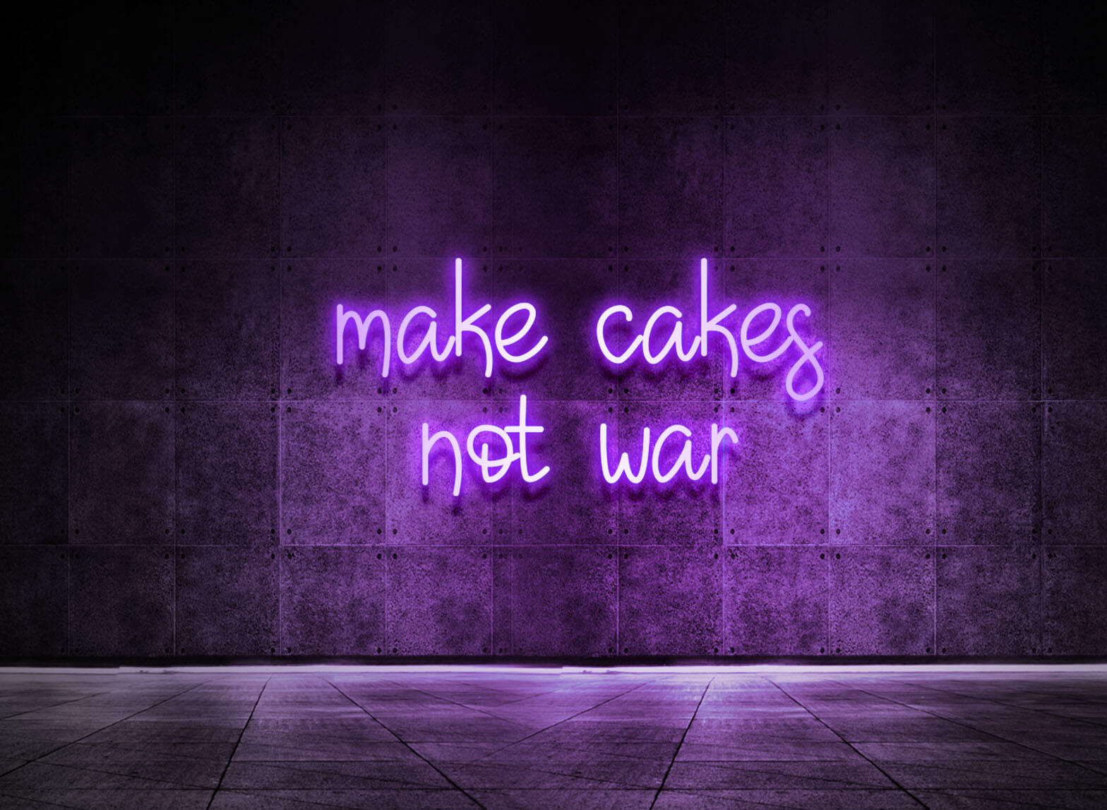 make cakes not war