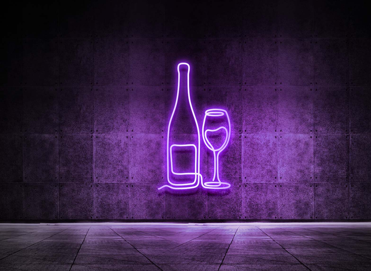 Flasche & Glas