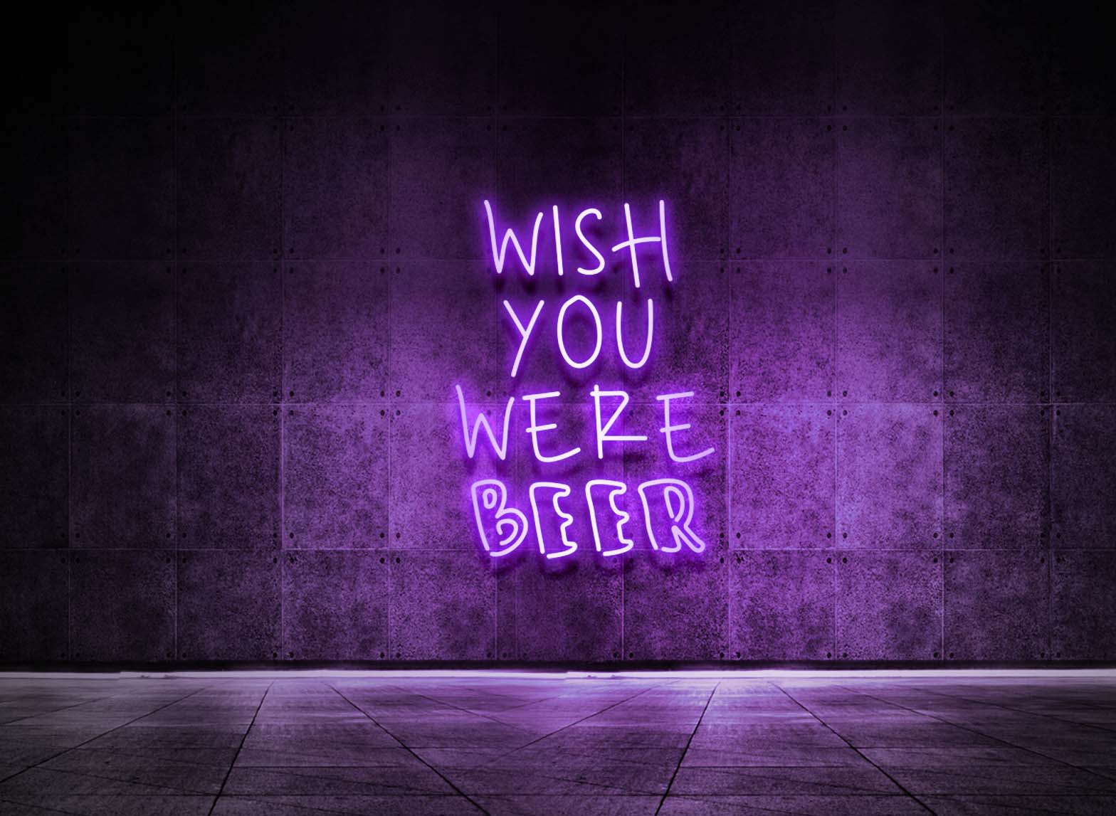 WISH YOU WERE BEER
