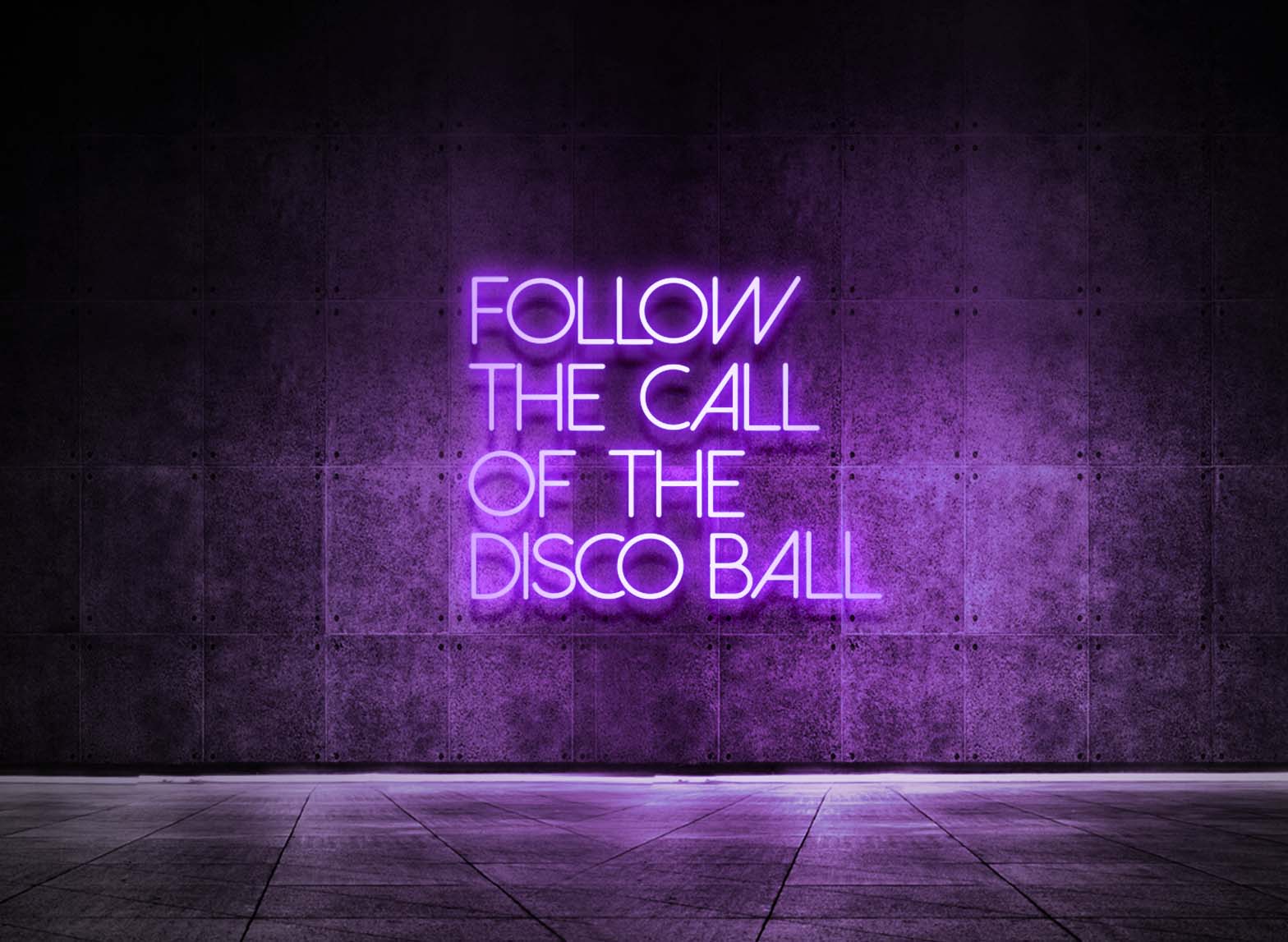 FOLLOW THE CALL OF THE DISCO BALL