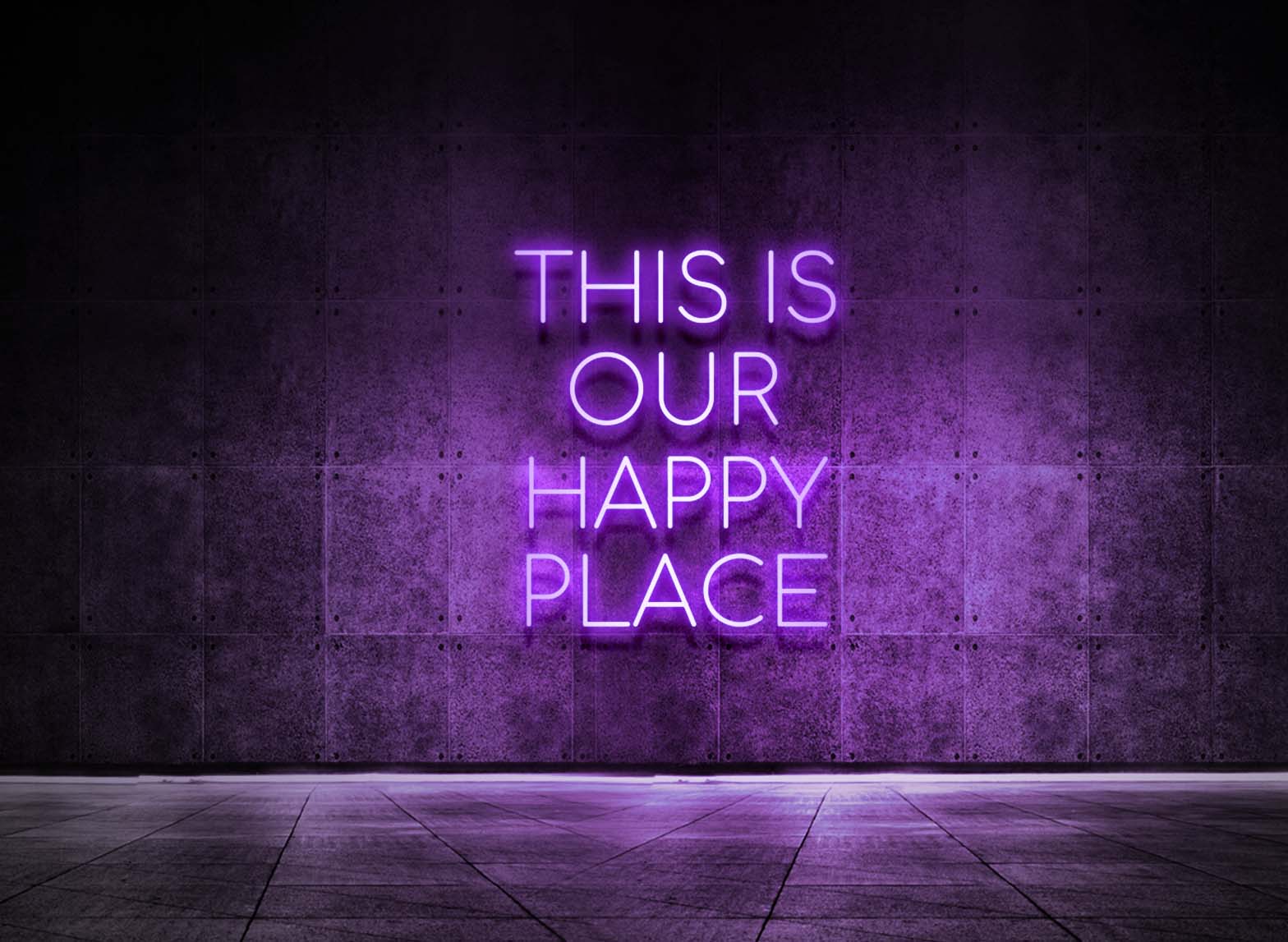 THIS IS OUR HAPPY PLACE