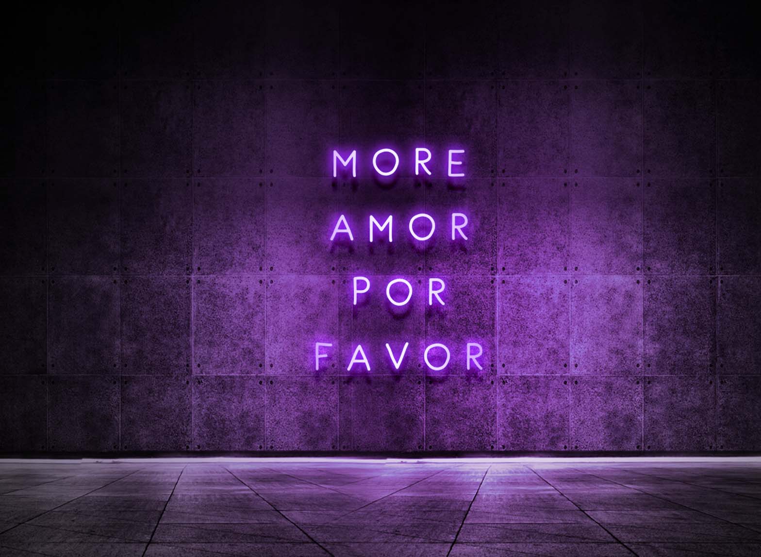 MORE AMOR POR FAVOR