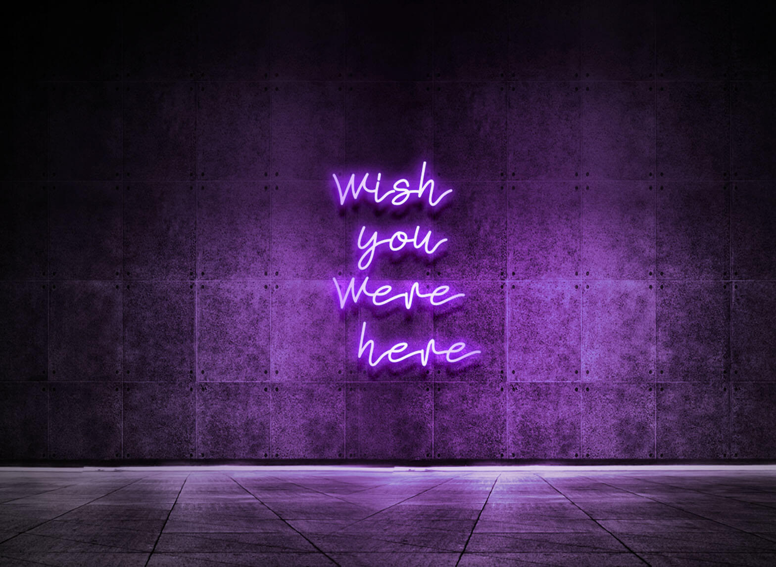 WISH YOU WERE HERE
