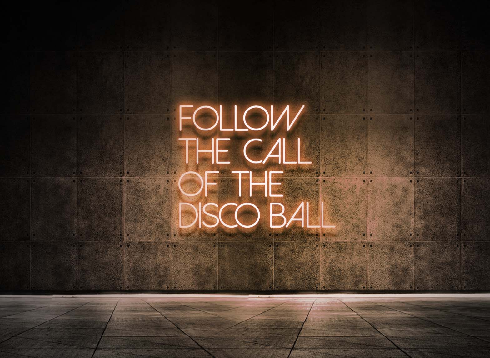 FOLLOW THE CALL OF THE DISCO BALL