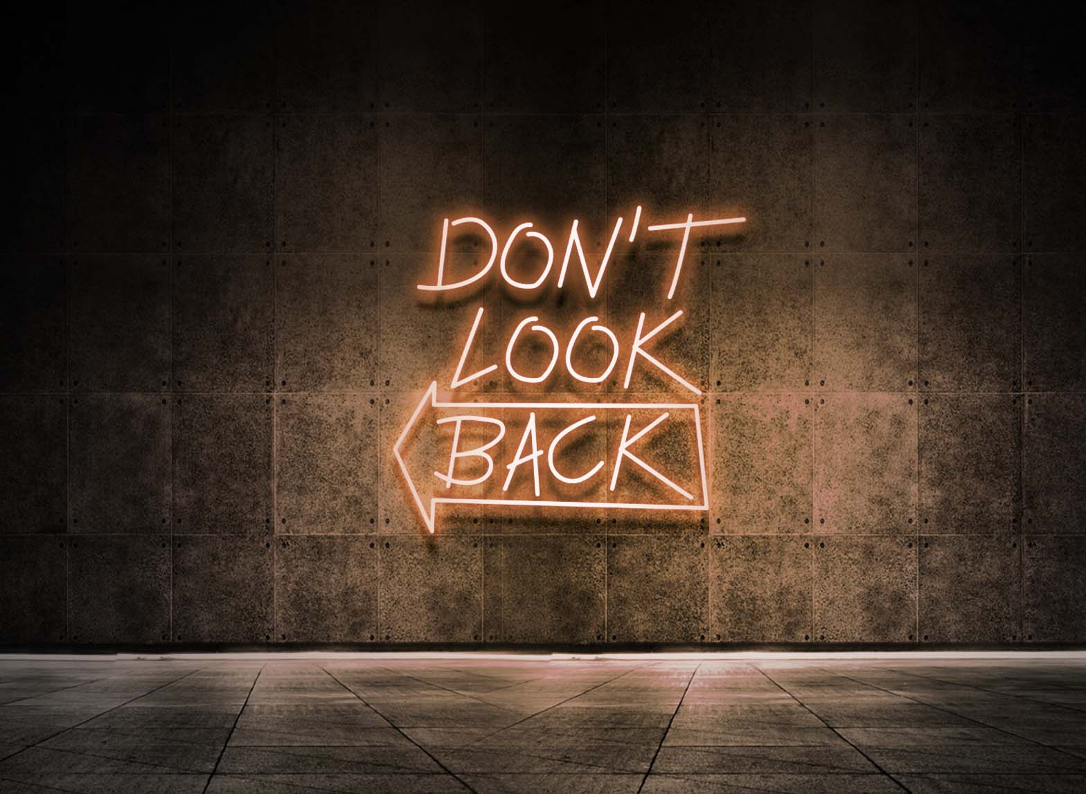 DON'T LOOK BACK