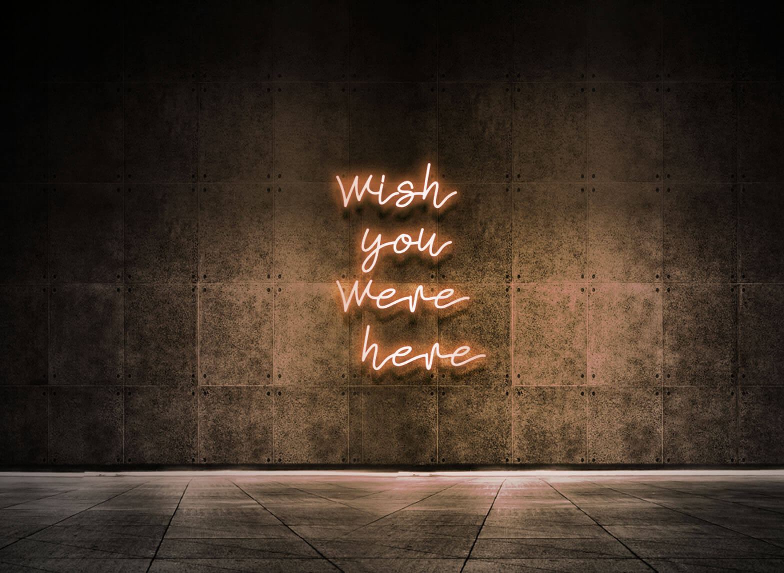 WISH YOU WERE HERE
