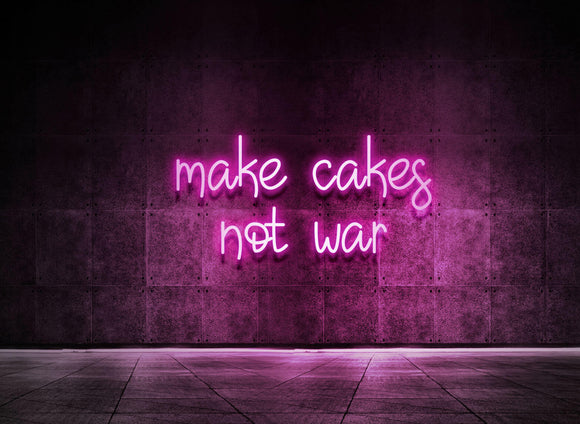 make cakes not war