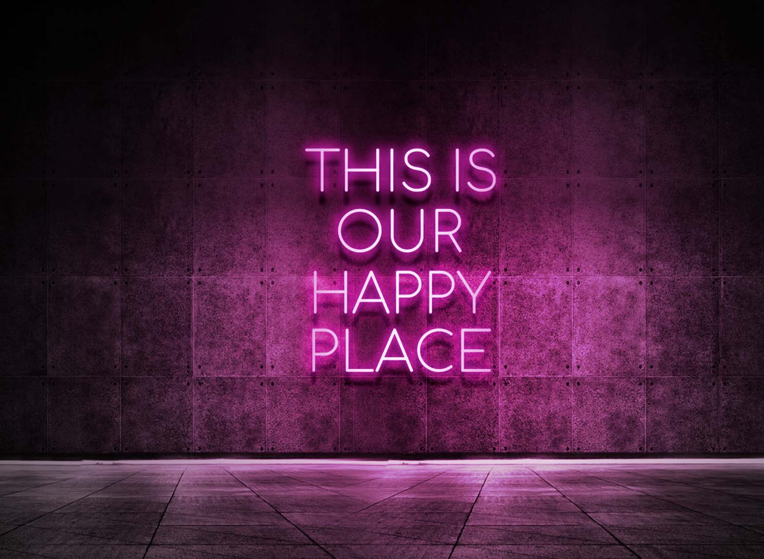 THIS IS OUR HAPPY PLACE
