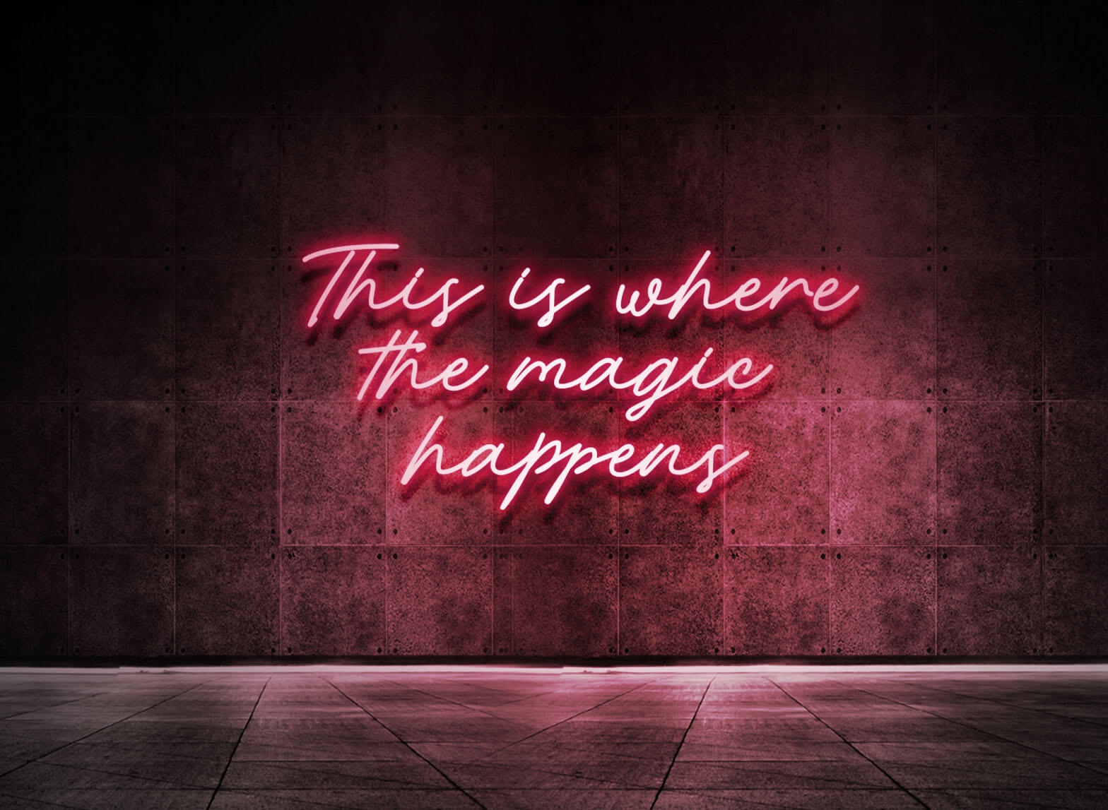 THIS IS WHERE THE MAGIC HAPPENS