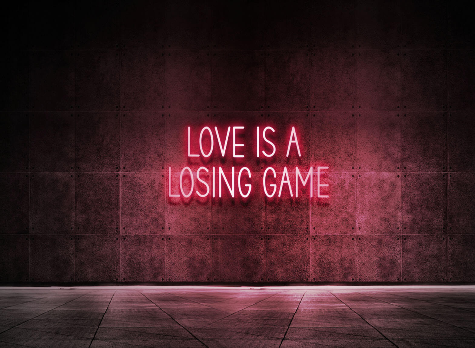 LOVE IS A LOSING GAME