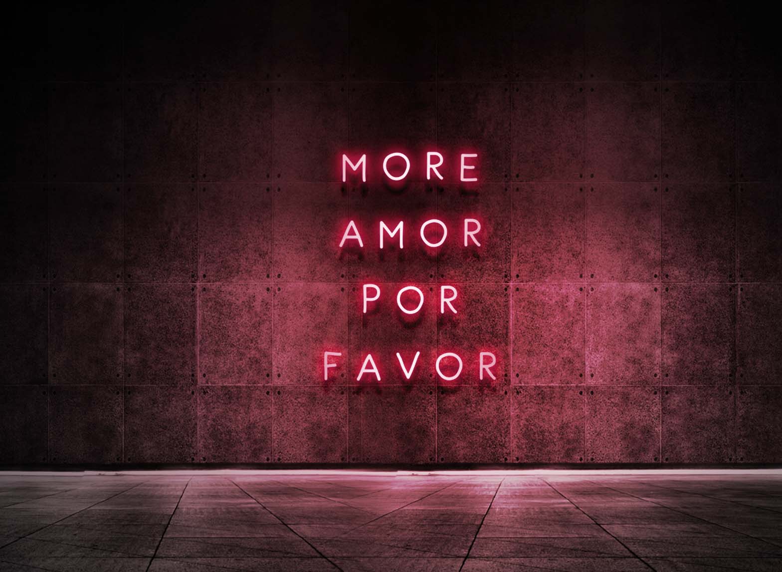 MORE AMOR POR FAVOR