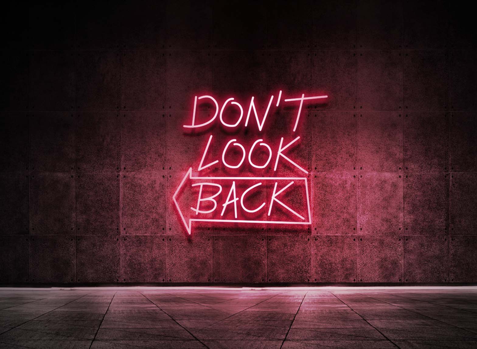DON'T LOOK BACK