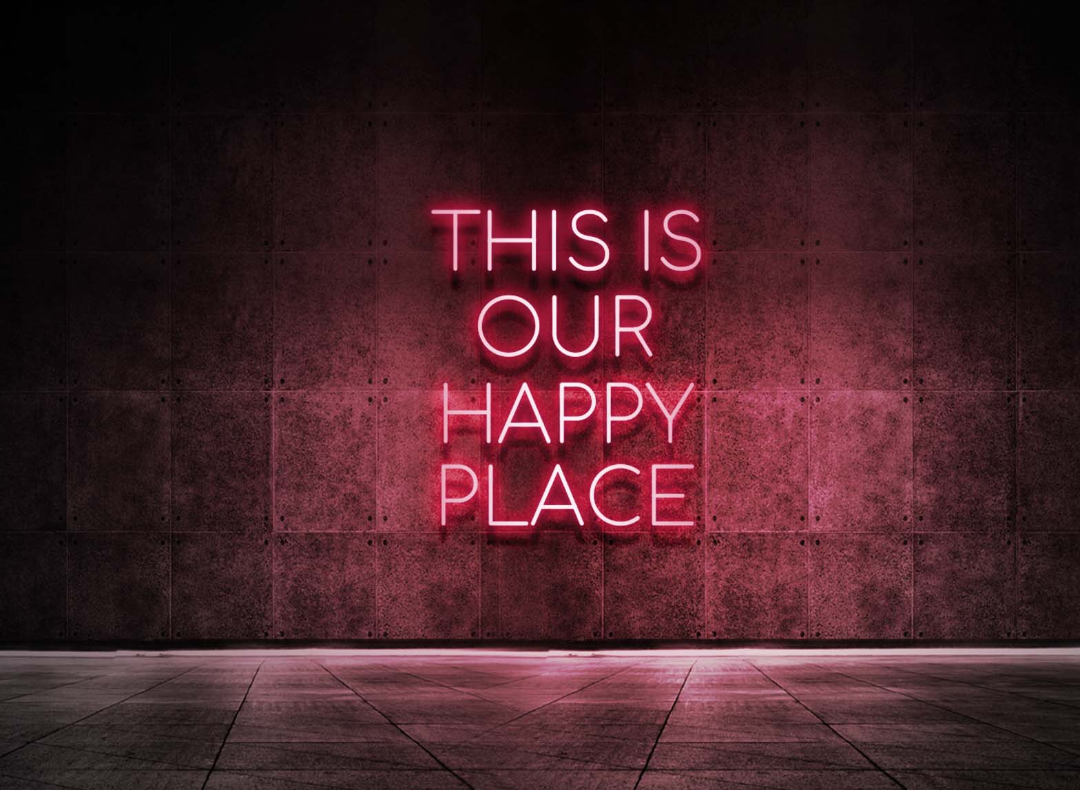 THIS IS OUR HAPPY PLACE