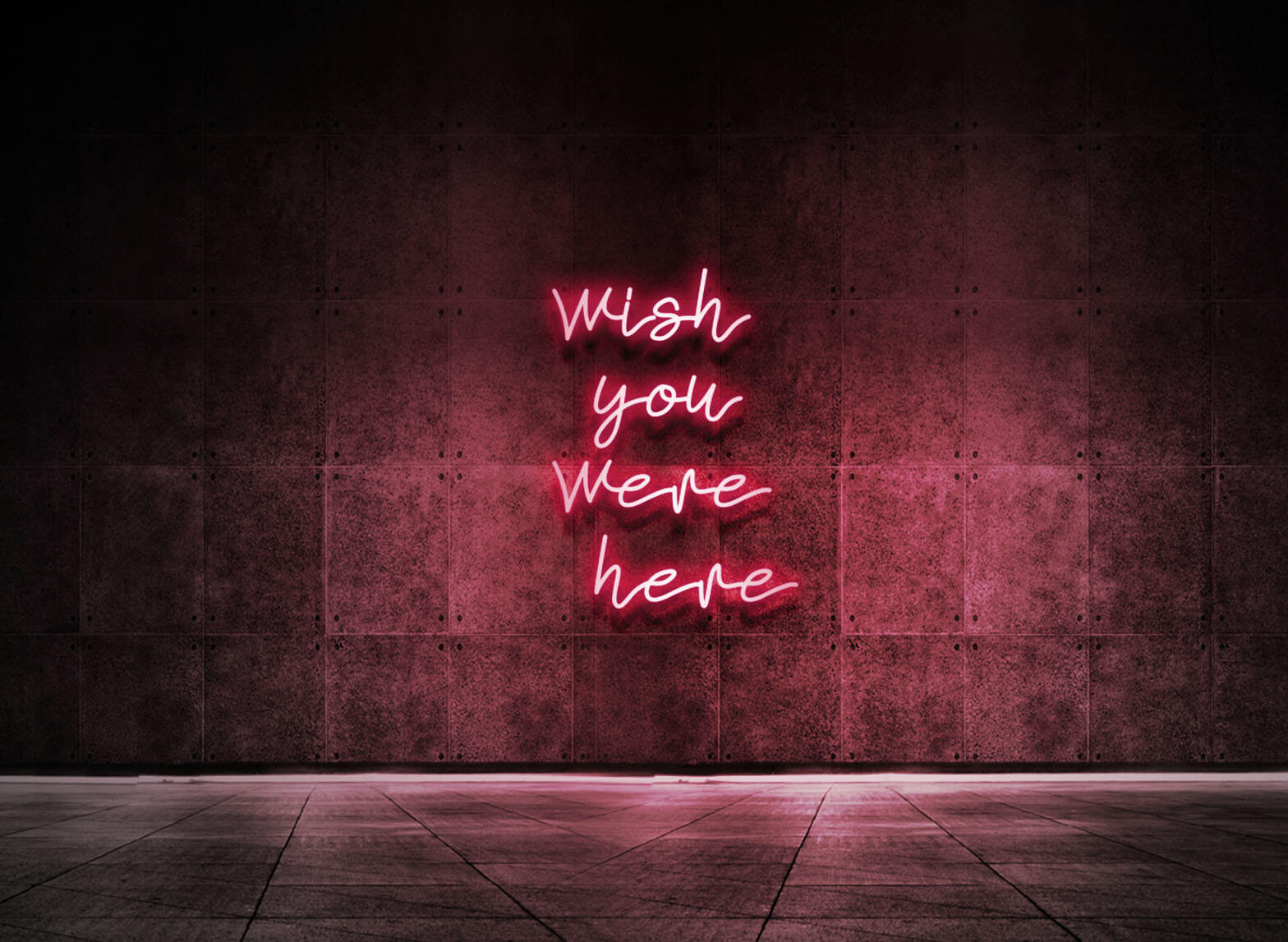 WISH YOU WERE HERE