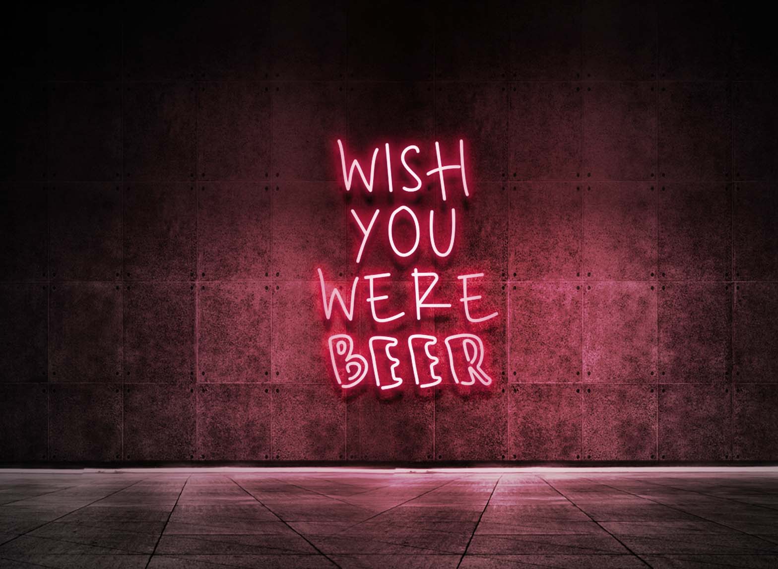 WISH YOU WERE BEER