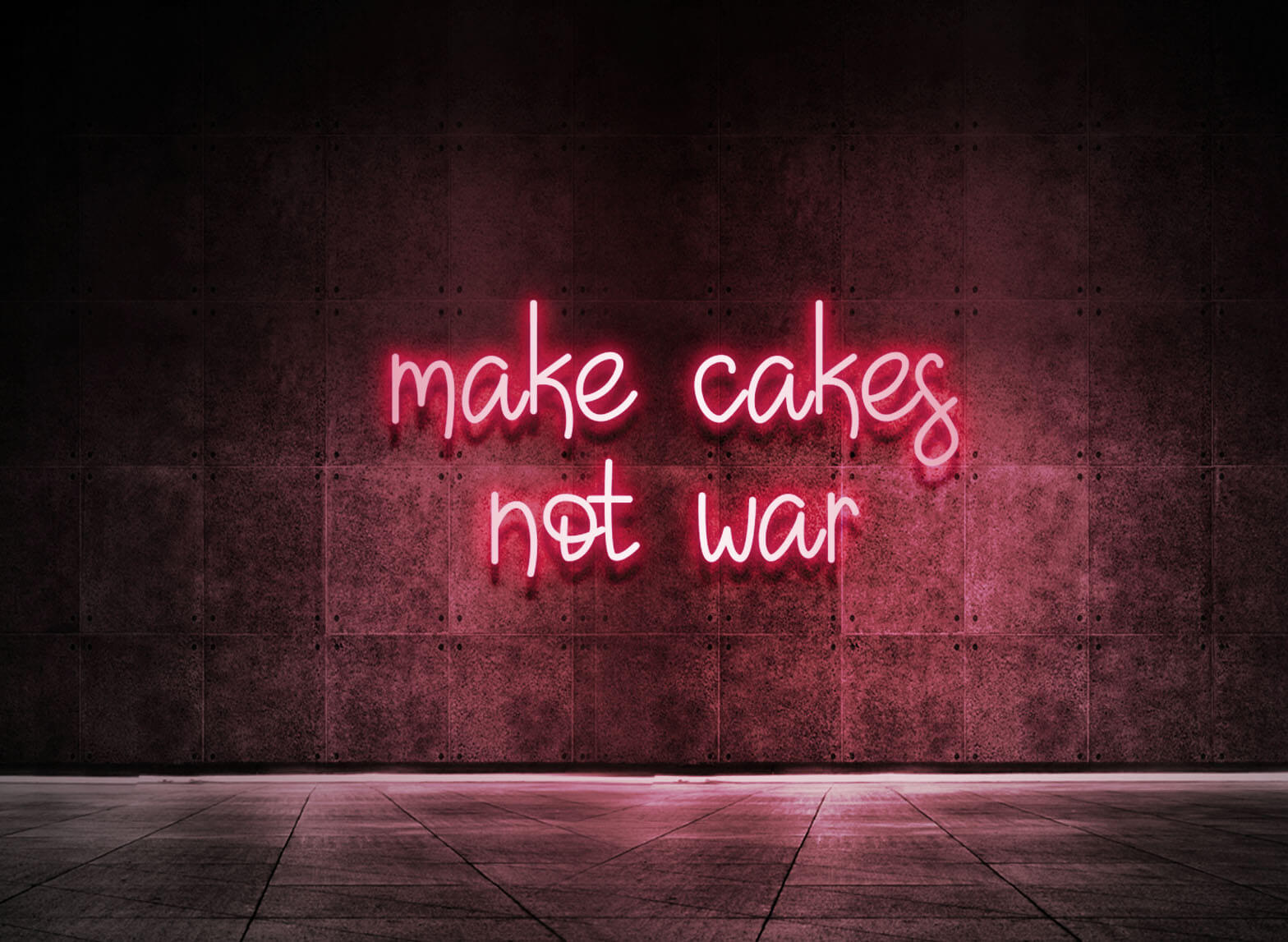 make cakes not war