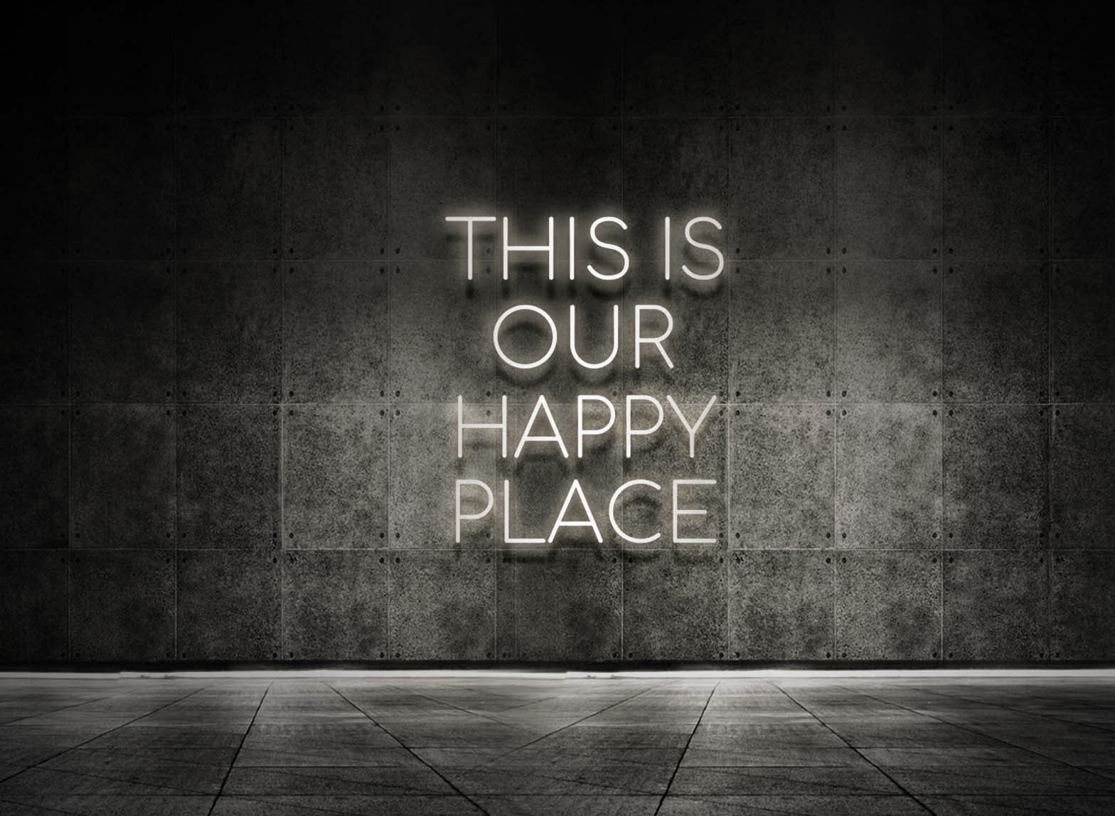 THIS IS OUR HAPPY PLACE