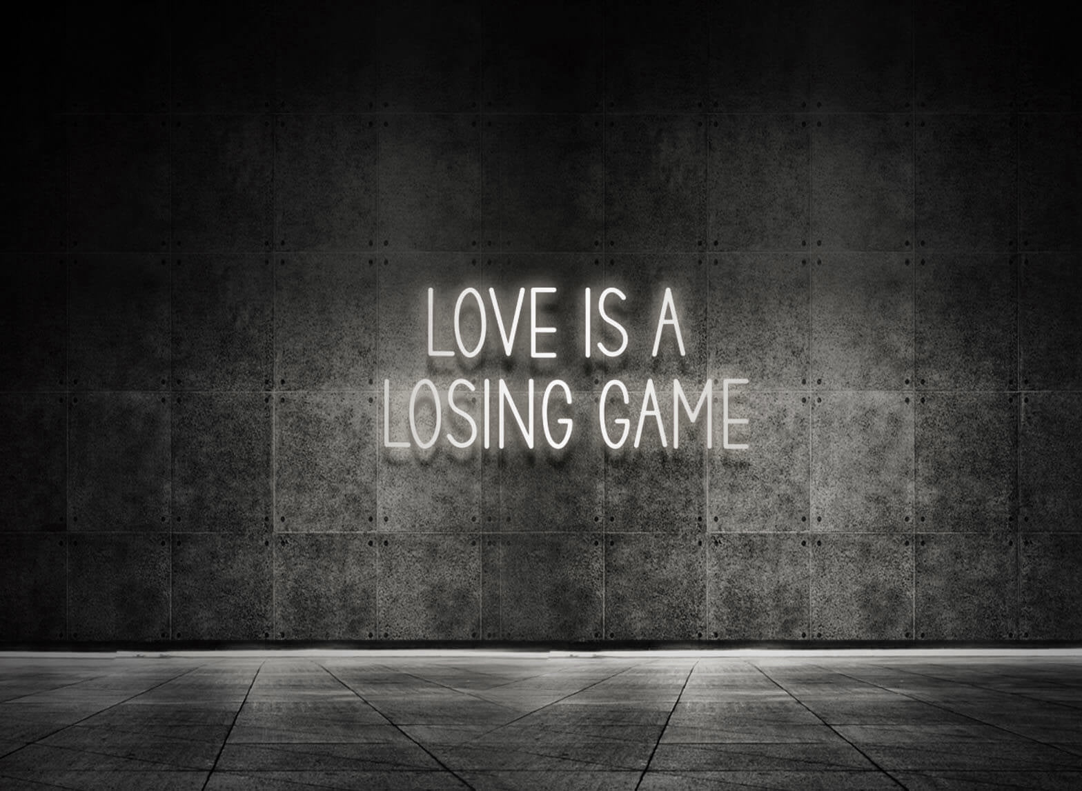 LOVE IS A LOSING GAME