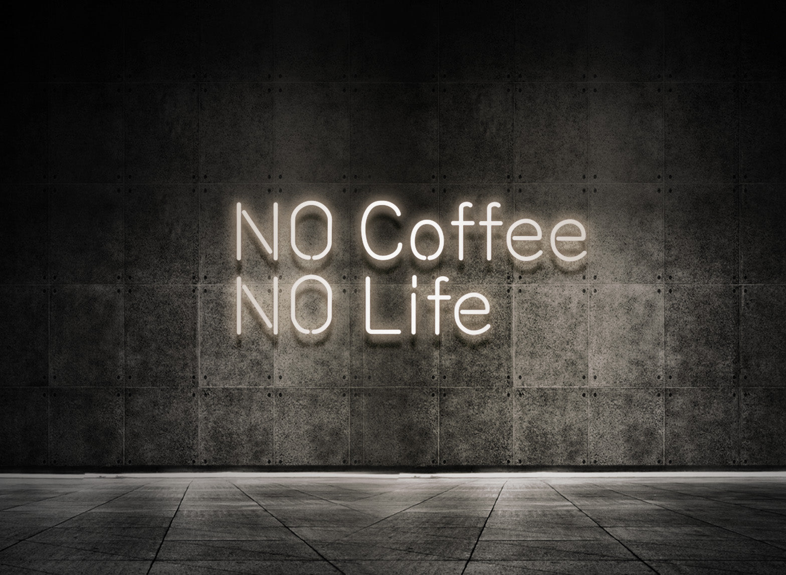 NO COFFEE NO LIFE
