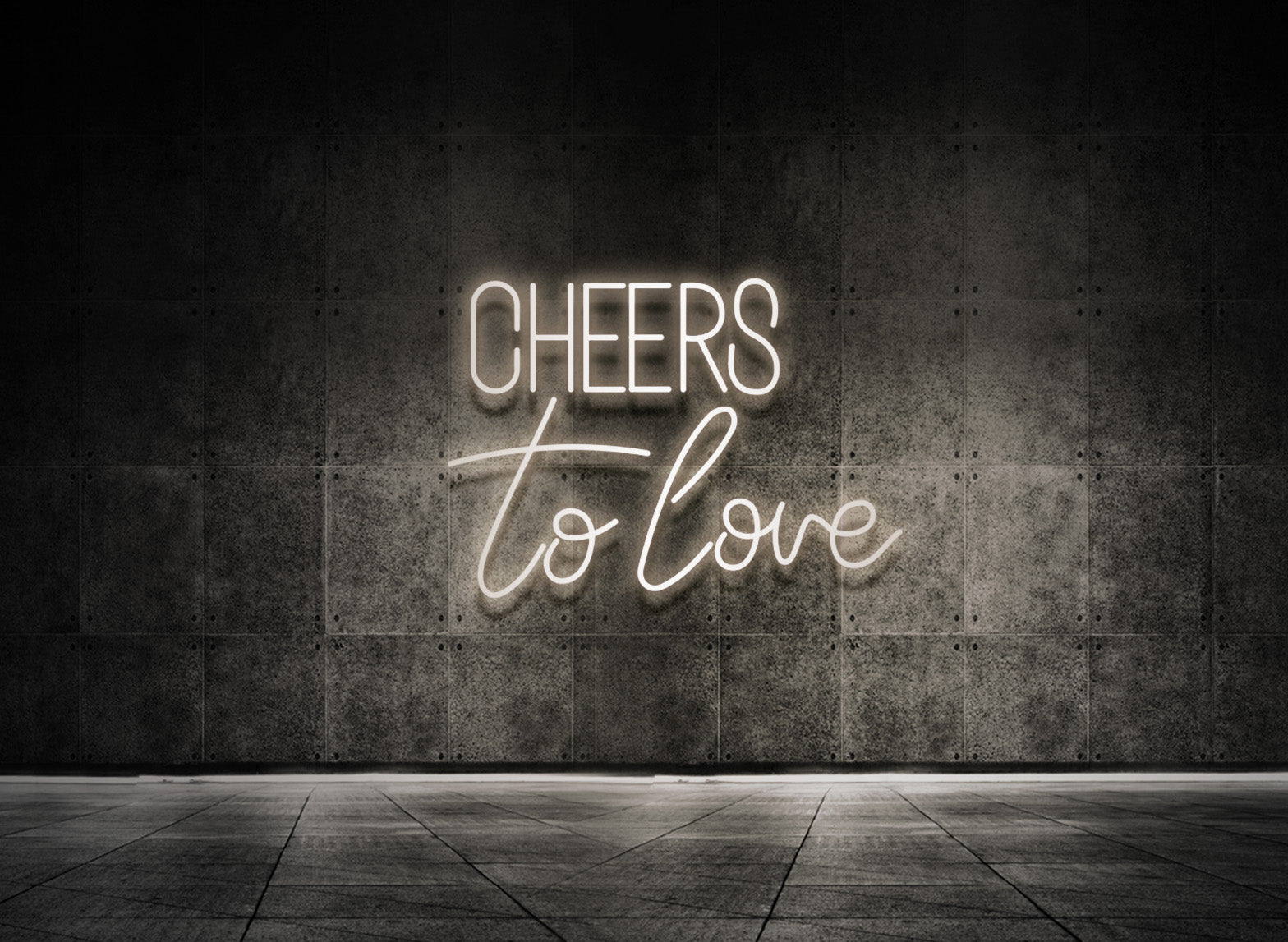 CHEERS TO LOVE