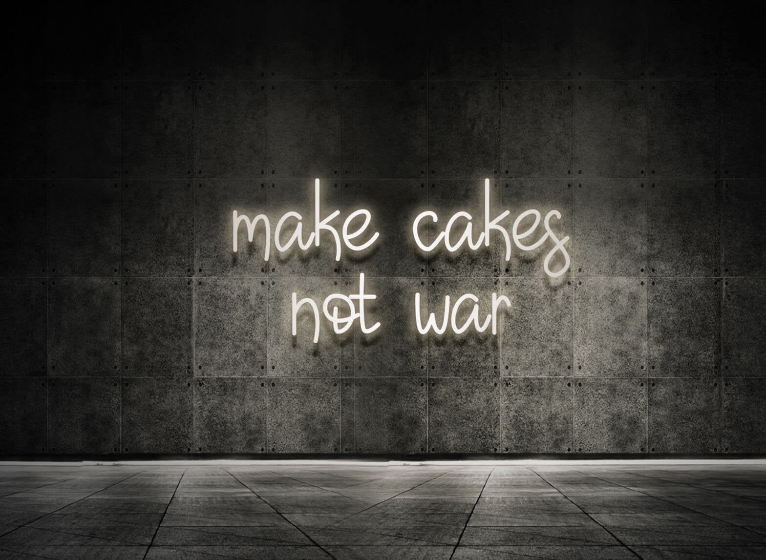make cakes not war