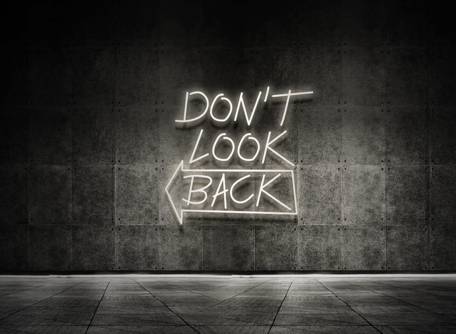 DON'T LOOK BACK