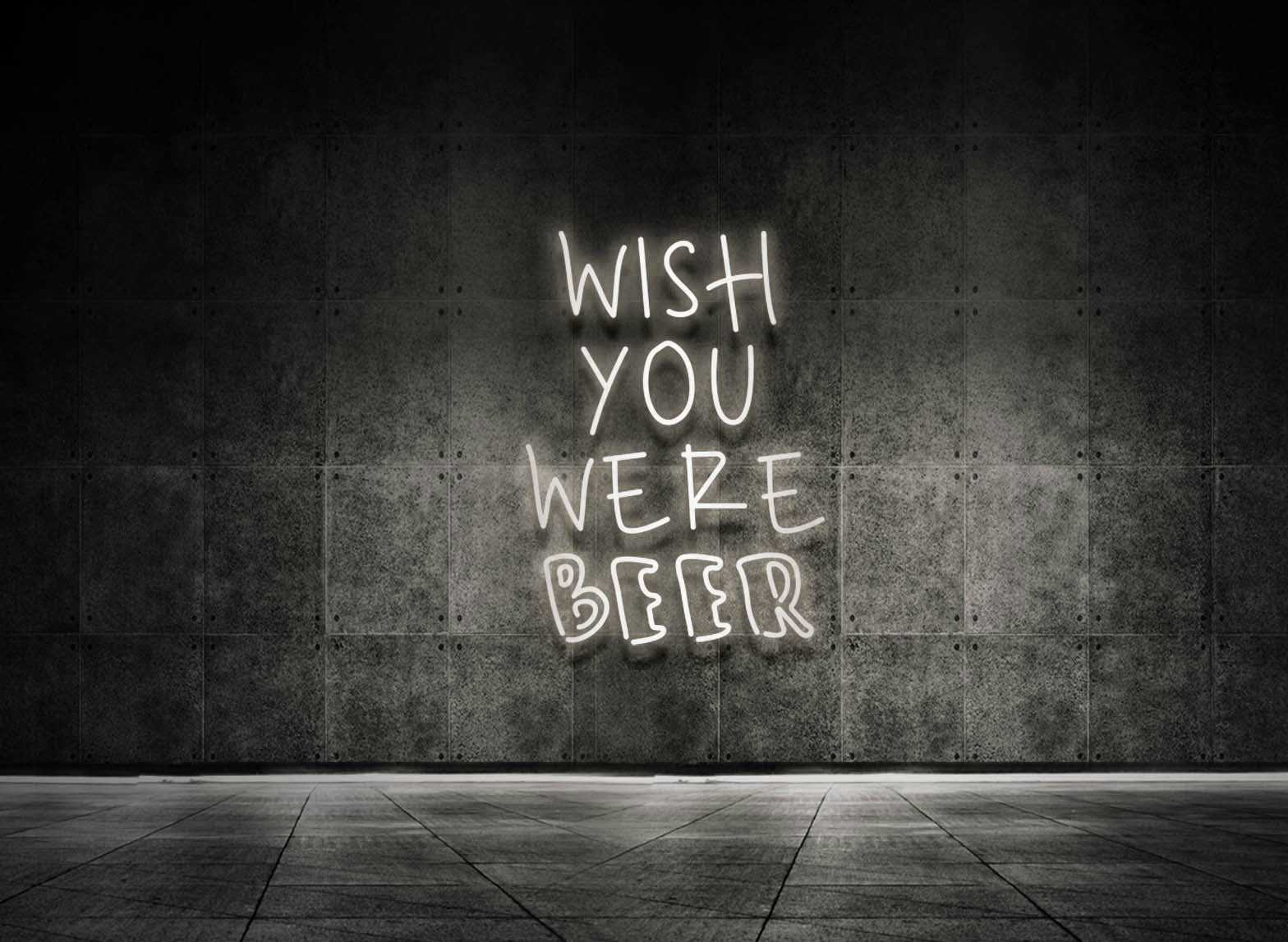 WISH YOU WERE BEER