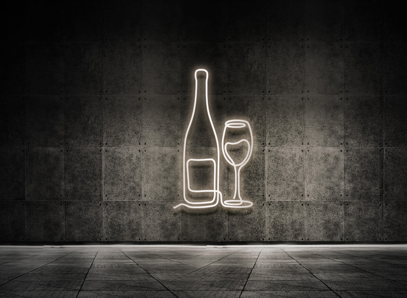 Flasche & Glas