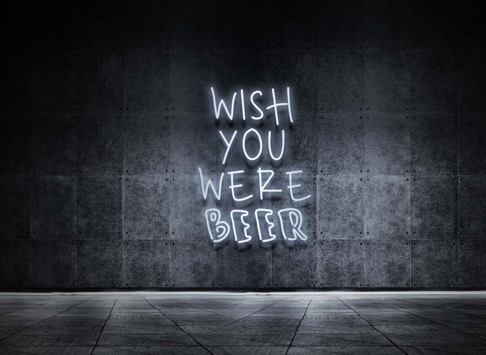 WISH YOU WERE BEER