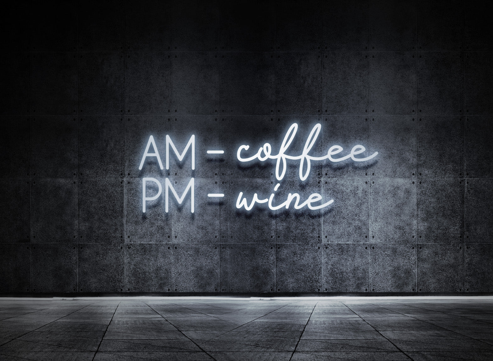 AM Coffee - PM Wine