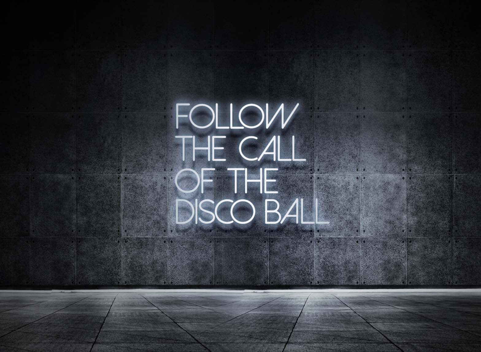FOLLOW THE CALL OF THE DISCO BALL