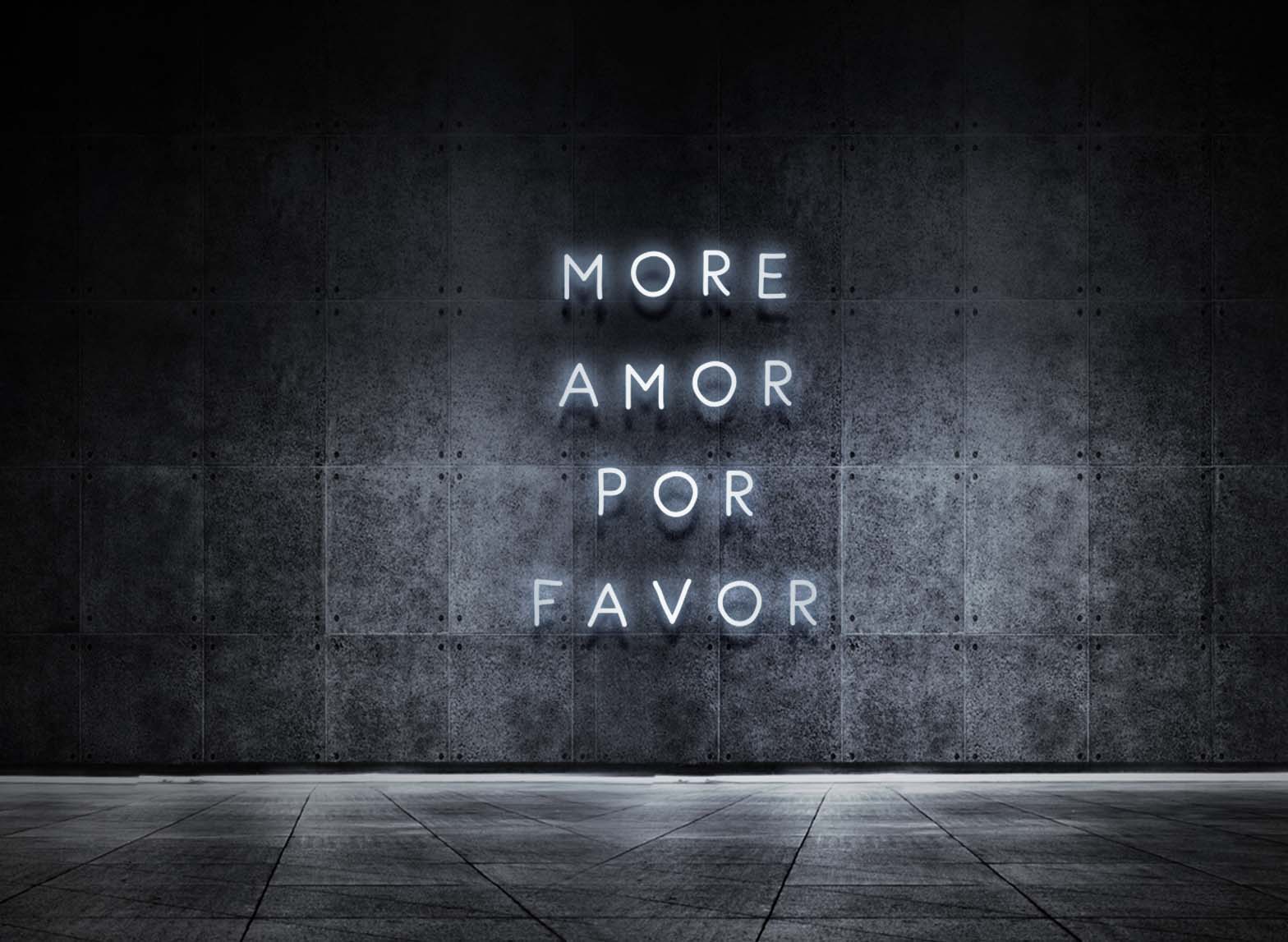 MORE AMOR POR FAVOR