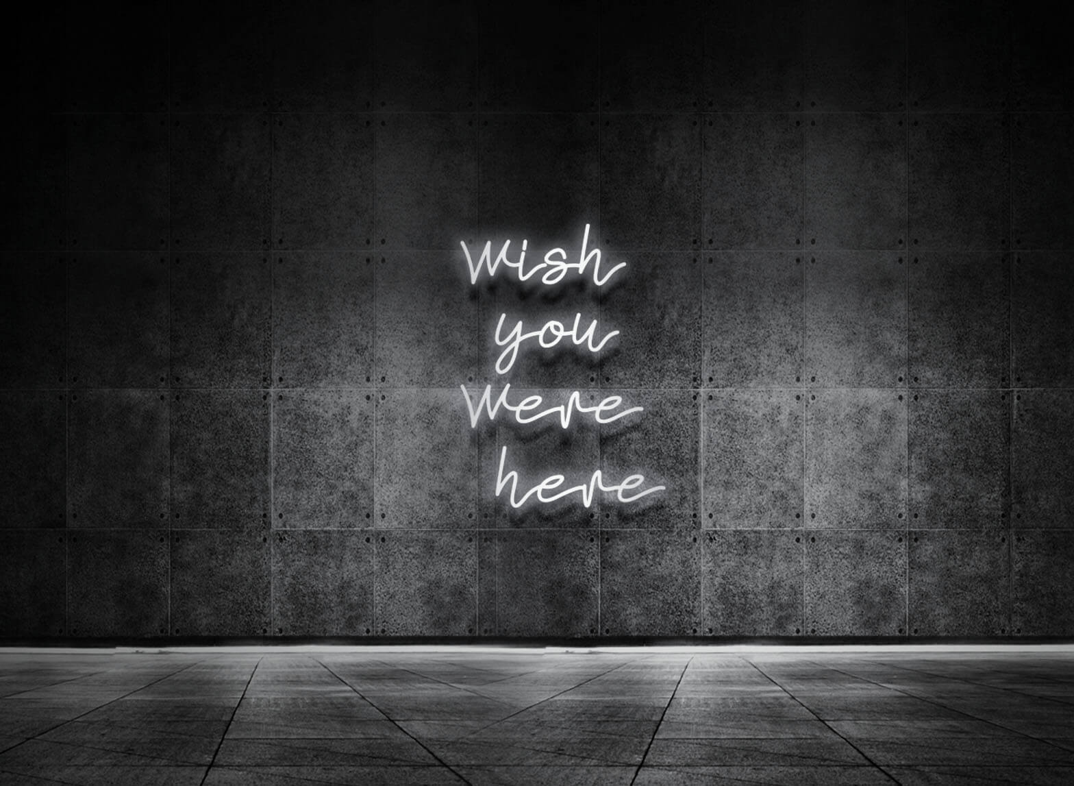WISH YOU WERE HERE