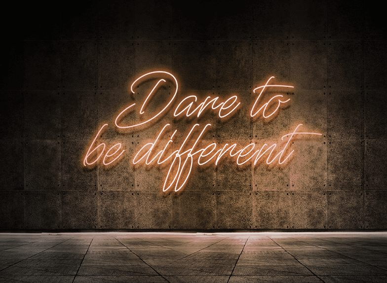 Dare to be different
