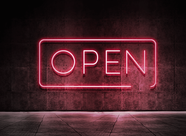 Open