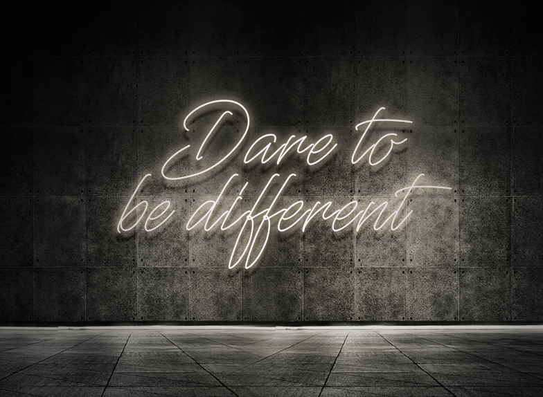 Dare to be different
